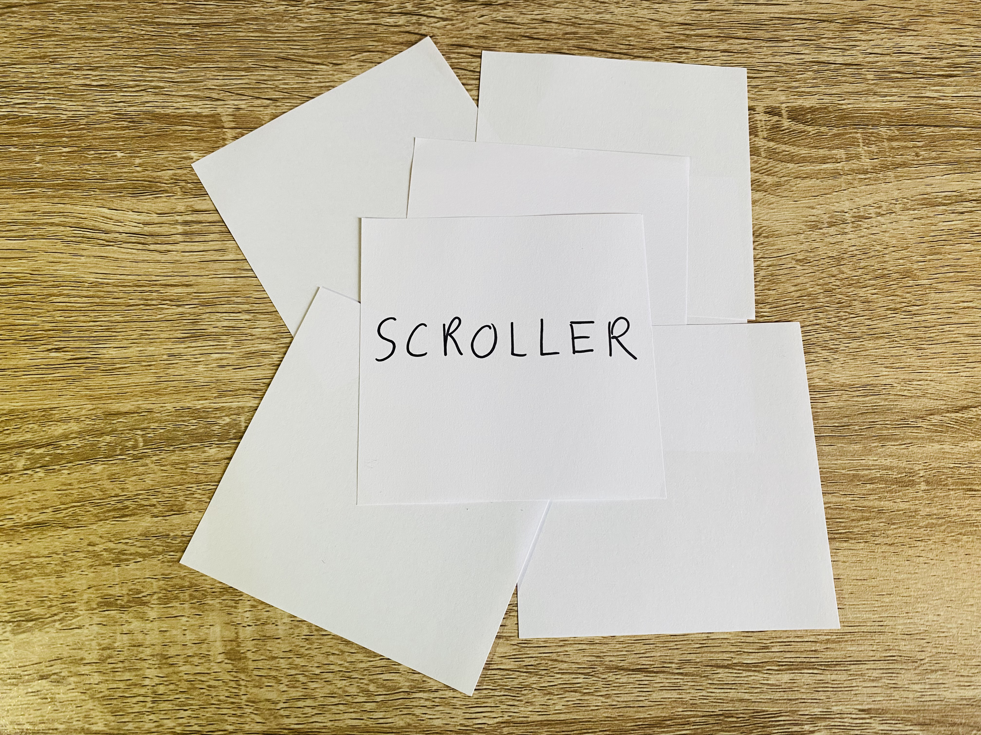 Scroller : définition et origine